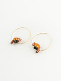 Red Panda Hoop Earring